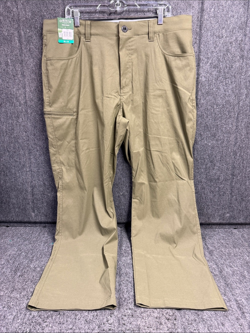 Orvis Men's Olive Green Chino Work Pants
